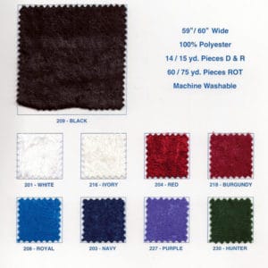 Crush Panne Velour Solid