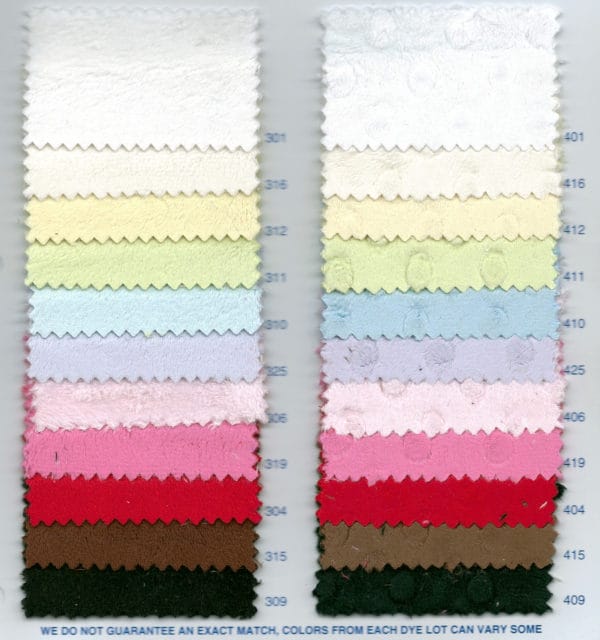 Snuggle Velour™ Solids & Dots