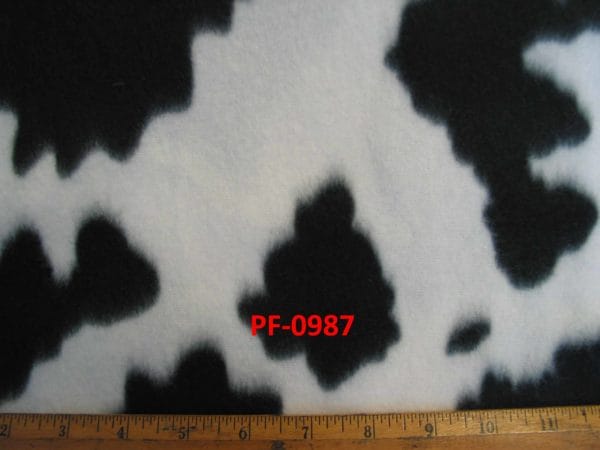Cow Print Fleece