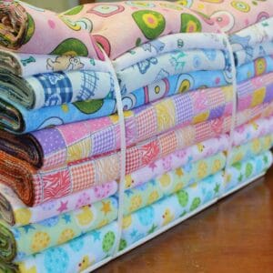 Flat Fold Bundle: 45" Cotton Flannel Prints