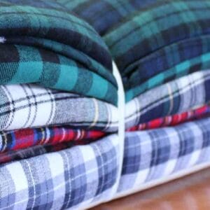 Flat Fold Bundle: 45" Cotton Yarn-Dyed Flannel