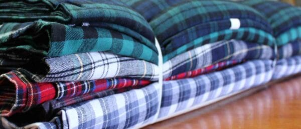 Flat Fold Bundle: 45" Cotton Yarn-Dyed Flannel