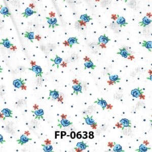 60" Poly/Cotton Rose Print